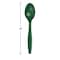 Touch Of Color Hunter Green Plastic Spoons, 6.75", 288PK 011924 - alternate 2